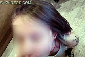 Juicy Pov Blowjob from Cute Blonde Babe in Bedroom