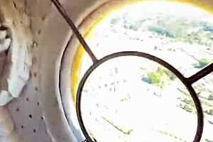 seeing chiang rai from big buddha statue eyes, thailand's crazy temples rock!