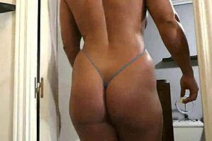 tears streaming as muscular milf deepthroats monster cock to the hilt in intense bdsm session