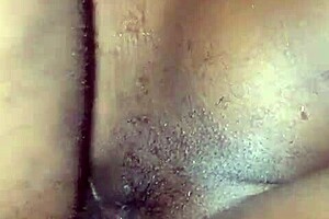 I pound her hard until she squirts and begs me to finish already