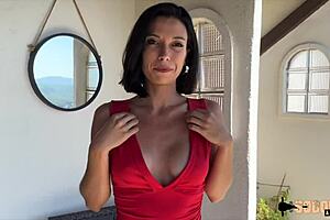 mia brune gets naughty with that thick veiny cock loving every inch deep