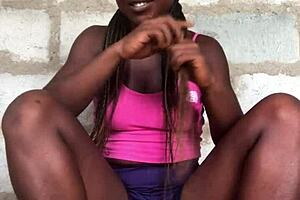 crazybitch rams dildo deep in pussy and asshole now!