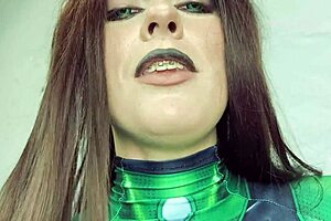 Dominatrix Shego Punishes with Strap-On Ass Fucking Roleplay