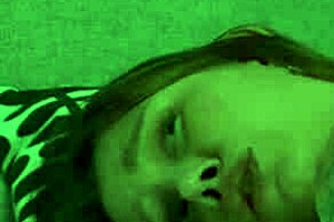 surprised milf moans quietly during sideways bed fuck to facial