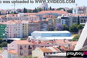 angel constance nails sassy sexy striptease with petite tits