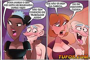 Old big dick dude pounds hot young babes till his cock goes crazy