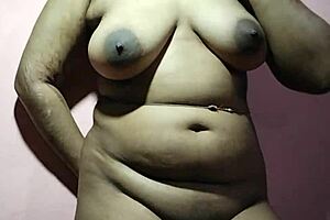 curvy north indian girlfriend teases with her big natural tits first time reveal