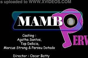 Agatha Santos Moans in Ecstasy from Triple Huge Cock DAP Anal Assault