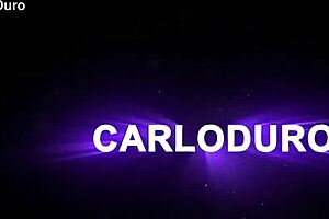 omg 3on1 blonde takes double vaginal anal fingering creampie and facial cumshot - carlo duro