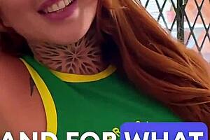 Petite Redhead Latina Gives Sloppy Deepthroat After Casting Interview POV