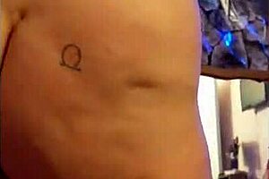 hotwife steffi july teases with her huge pussy lips dance in lingerie