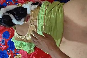 Cute exotic babe spreads for rough pounding on her back