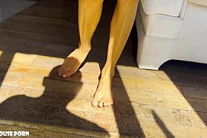 Petite Violeta Grey Craves Cock Sucking And Riding!