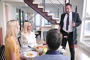 hey, wanna dive into this thanksgiving orgy feast of moaning group fucking and orgasms?