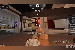 blonde gets wildly fucked by playful catboy roblox