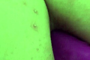 Chubby Ass Teases Creamy Anal Dildo Gaping Stretch