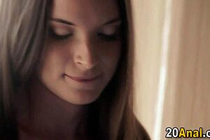 brunette babe slut hardcore anal fucking erotic hd