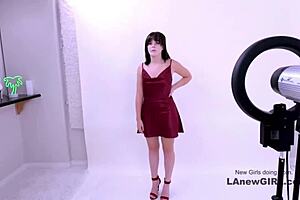 i'm so shy but this audition fuck has me craving more cum swallows