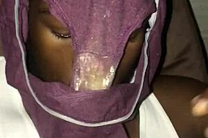 Check out Yanna Mosley's dripping wet panties upskirt tease