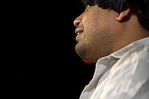 horny indian model dances then licks bihari babu's pussy