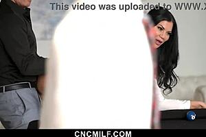 office party GETS KINKY! milf secretary joins threesome for wild secretary slave play