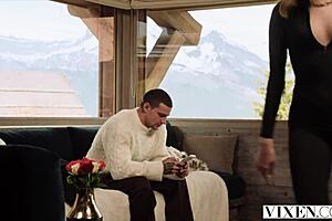 vixen blonde bella spark craves stranger's passionate outdoor pussy pounding