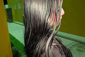 Latina Neighbor Gropes Cock Then Apartment Fuck