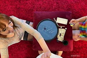 hot petite brunette alice and redhead bff roll dice for tight pussy challenges 🔥