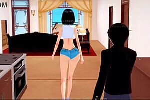 i need that horny teen pussy riding monster cock in call of nature game creampie