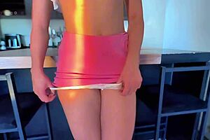 submissive babe in miniskirt twerks moans and rides bbc fulfilling her wish