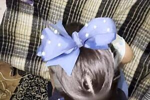 FLAQUITA MORENA SUCKS HUGE COCK IN HOMEMADE