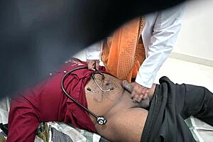 Doctor Forces Indian Patient To Cum In Intense Checkup