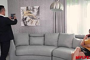 milf why pay back with your gaping pussy riding my cock so hard?