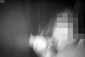 brazilian wife feels 25cm glory hole cock stretch wide open?