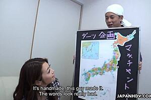 maki hojo delivers uncensored japanese car blowjob with intense sucking