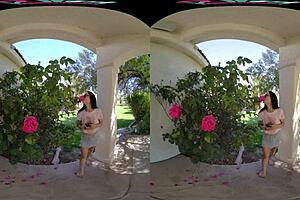 Naughty Jazmin Luv Bent Over Craving Cock in Outdoor Hardcore