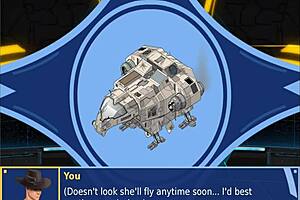 orange trainer kicks off her first session casually