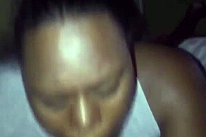 Ebony Thot Deepthroats Bbc Before Swallowing Cumshot