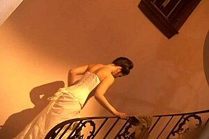 busty brunette milf slams dripping pussy on manuel's huge cock