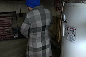 big ass french whore takes rough anal in abandoned spot 🏚️🍑