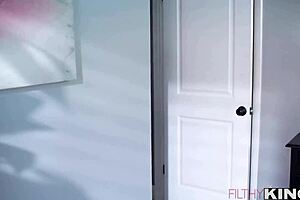 Filthy taboo pounding with eager young slut begging for more reality style