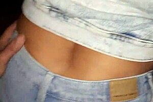 my drunk latina milf spreads wide for street creampie