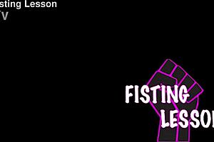 ray ray's anal fisting lesson five intense gaping buttrose sparks real squirting orgasm