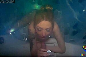 Hey, Ailee Anne cheats sucking Rex Ryder's monster cock at resort