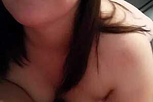 Passionate white girl craves sucking my throbbing cock