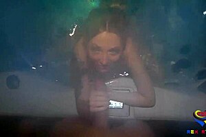 Hey, Ailee Anne cheats sucking Rex Ryder's monster cock at resort