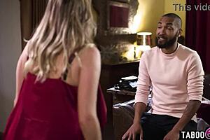 cadence lux argues then takes rough big black cock pounding from husband