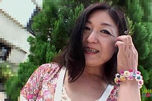 Small Cock Guy Pounds Horny Asian Mature's Hairy Pussy Doggystyle Cowgirl Creampie POV