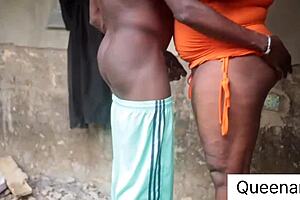 hubby gone i lure local stud for deep rough pounding anytime