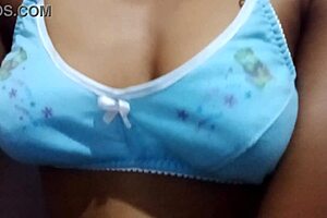 horny married mature gropes her amazing natural boobs